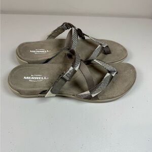Merrell Women's District Mendi Thong Sandals size 10